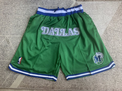 Pantaloni tascabili Pantaloni da basket retrò verdi di vitello