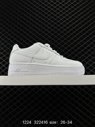 8 Scarpe per bambini Nike Air Force Low Air Force One, versatili scarpe da ginnastica sportive casua