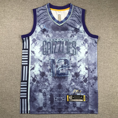 Grizzlies 12 Morante select Edition Basketball Jersey