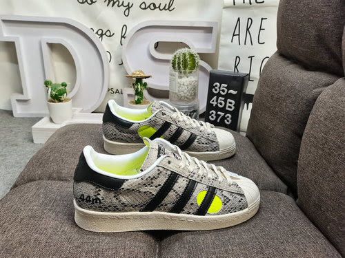 373DAdidas trifoglio Originals Superstar punta a conchiglia classica allmatch scarpe da ginnastica s