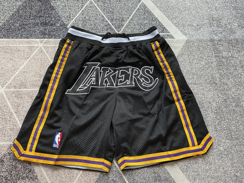 Pocket Pants Lakers MVP Black Basketball Pants