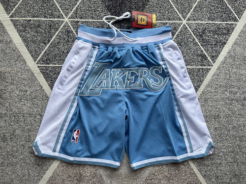 Pantaloni tascabili Pantaloni da basket Lakers Moon Blue