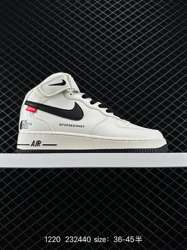 2 Nike Air Force Low Air Force One scarpe da ginnastica sportive casual versatili alte La combinazio