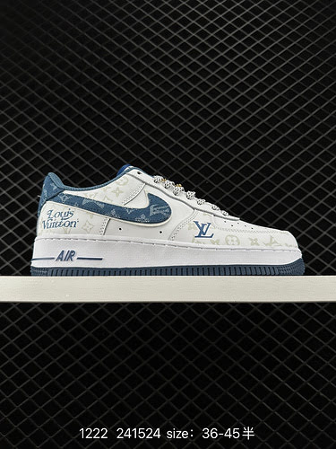 2 Nike Air Force Low Air Force 1 sneakers sportive casual versatili basse La combinazione di morbide