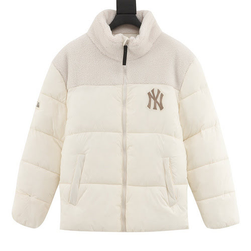 Giacca in cotone con impunture in agnello MLB 23FW NY