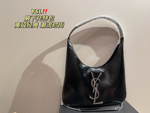 Borsa per ascelle YSL realizzata in pelle bovina originale importata, qualità di fascia alta, borsa 