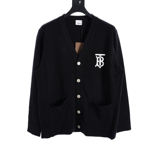 Cardigan maglione con lettera TB ricamata BBR