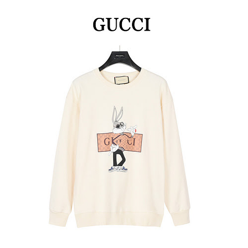 GucciFelpa girocollo con stampa limitata Gucci 23Fw Year of the Rabbit