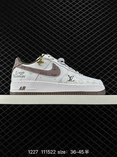 Nike Air Force Low Air Force 1 sneakers sportive casual versatili alte La combinazione di morbide pr