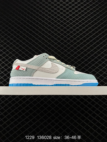 4 Autentiche scarpe da skateboard sportive casual Nike SB Dunk Low Series Retro lowtop Il cuscino Zo