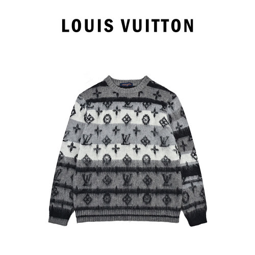 Maglione girocollo in lana mohair 23FW di LV Louis Vuitton