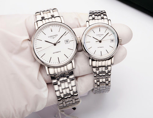 Lang@Qin Watch Couple's watch with original fully automatic mechanical movement, top 316 stainless s