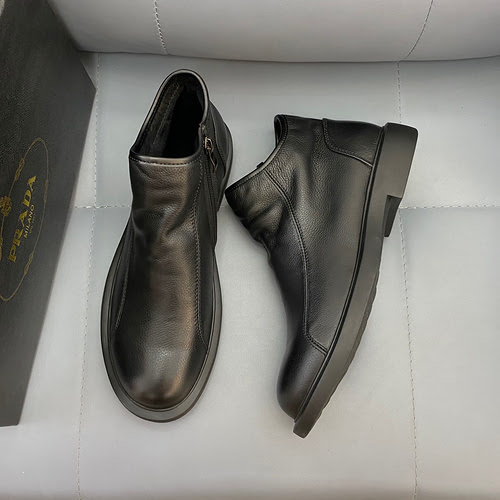 Scarpe uomo Prada pelle fodera velluto Codice 1229B60 Taglia 3844