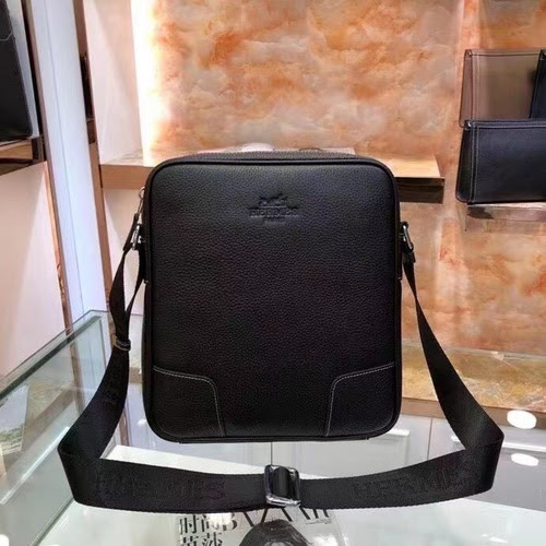 Borsa a tracolla da uomo realizzata in pelle bovina originale importata, qualità di fascia alta, bor