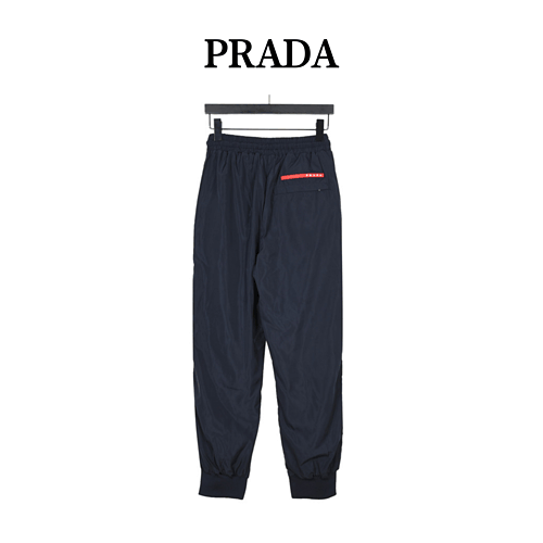 Prada Pradas nuovi pantaloni sportivi impermeabili per uomo e donna autunno e inverno dello stesso s