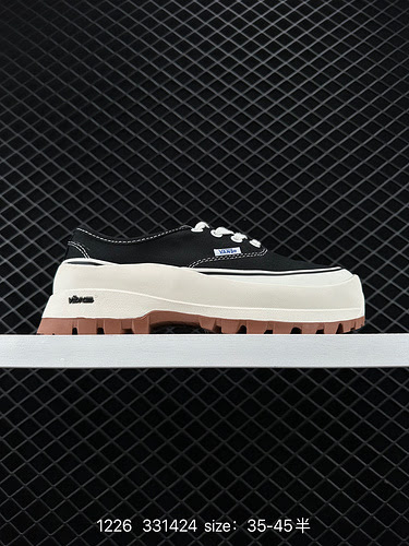 2 Vans’ masterpiece, heightening thick-soled shoes are here‼ ️ Vans Authentic Vibram DX collaboratio