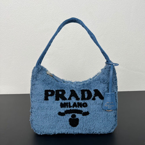 Borsa PRADA Maomao realizzata in pelle bovina originale importata, borsa regalo di alta qualità, dim