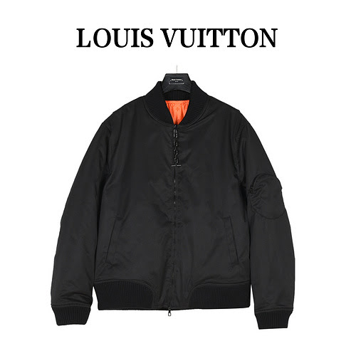 Cappotto bomber reversibile in cotone LVLouis Vuitton 23Fw