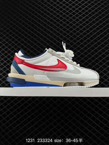 2 NikeNike Air Zoom Cortez SP serie migliorata Forrest Gump lowtop decostruite scarpe da jogging spo