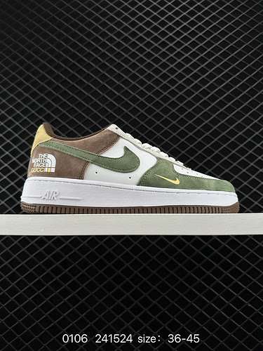 2 Nike Air Force Low Air Force 1 sneakers sportive casual versatili basse La combinazione di morbide