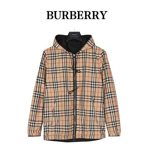 Giacca reversibile classica a quadri piccoli BBR Burberry