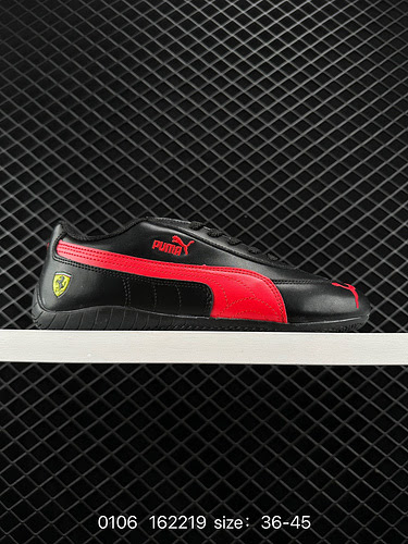 9 Puma/Puma Future Cat Leather Sf Ferrari co-branded low-cut casual shoes racing shoes fashionable a