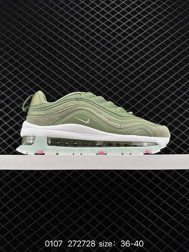 4 Autentico Nike Nike Wmns Air Max 97 ESS quotWhiteBlueRedquot proiettile retrò cuscino d'aria allma