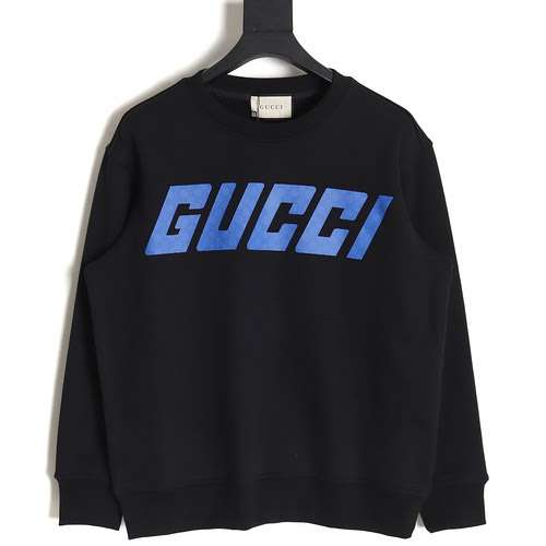 Felpa girocollo Gucci Gucci 24SS con logo lettera