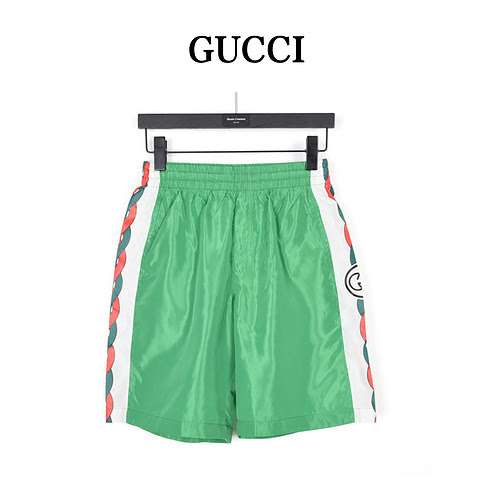 GcciGucci 22ss 1921 pantaloncini color block in edizione limitata