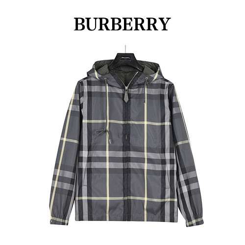 BBRBGiubbotto reversibile scozzese con cappuccio anni 23 di Burberry