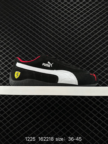 9 Puma/Puma Future Cat Leather Sf Ferrari co-branded low-top casual shoes racing shoes fashionable a