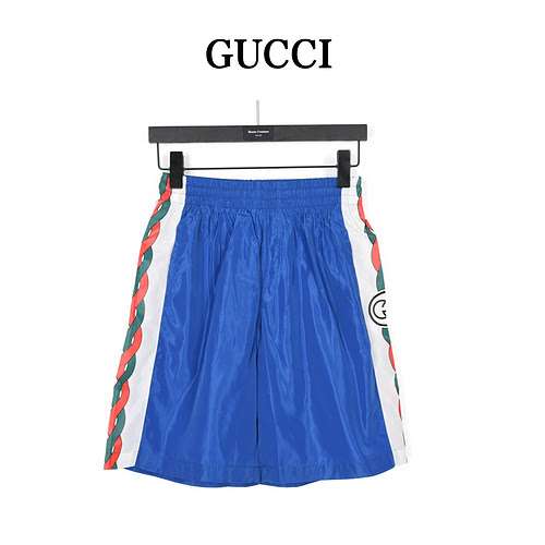 GcciGucci 22ss 1921 pantaloncini color block in edizione limitata