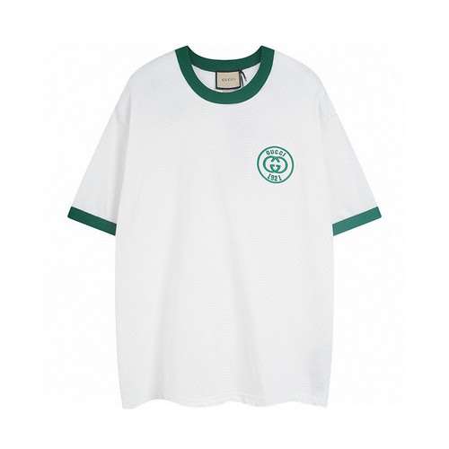 Tshirt ricamata con logo Gucci Gucci 23ss dell'ultima estate