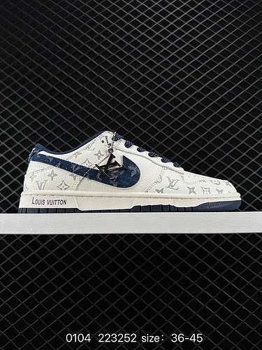 26 Nike Nike SB Dunk Low Pro x LV Louis Vuitton scarpe da skateboard sportive casual retro lowtop co