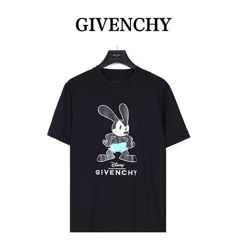 Maglietta a maniche corte della bambola congiunta GVC Givenchy x Disney 23ss