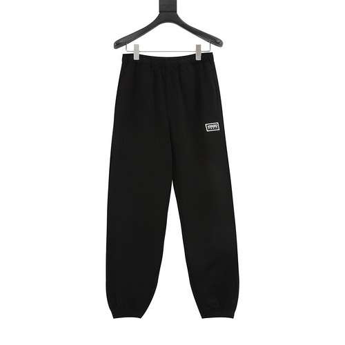 KENZO Kenzo KZ 24 inizio primavera nuovo prodotto pantaloni in felpa con lettere ricamate in bianco 