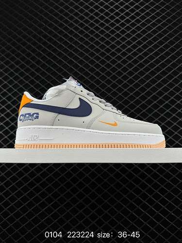 2 Nike Air Force Low Air Force 1 sneakers sportive casual versatili basse La combinazione di morbide