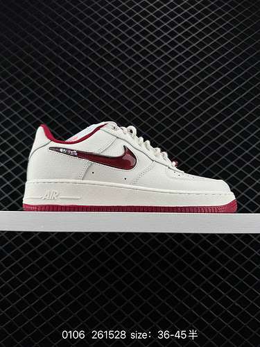 4 Nike Air Force 7 Air Force 1 sneakers sportive casual versatili e con suola spessa e dal taglio ba