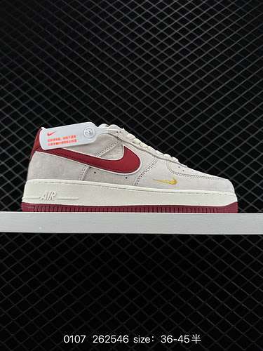 23 Nike Air Force 7 Air Force 1 sneakers sportive casual versatili e con suola spessa e dal taglio b