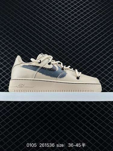 8 Nike Air Force Low splashink cinturino destrutturato con doppio gancio Air Force 1 sneakers sporti