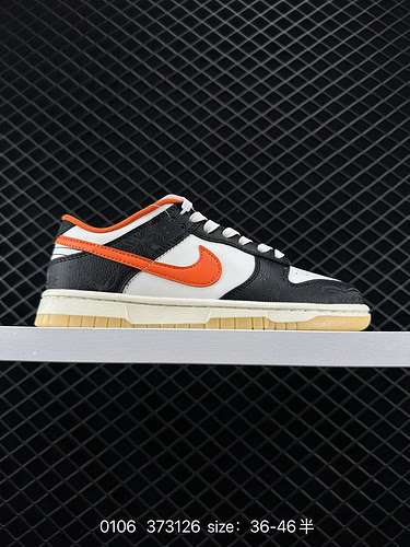 4 Nike SB lowtop luminoso nero bianco e arancione Nike Dunk Low Premium quotStarfishquot lowtop nero