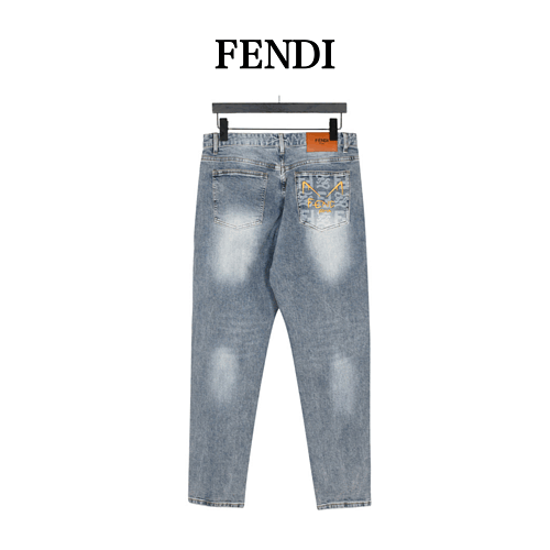 Fendi Jeans Fendi con occhi mostruosi