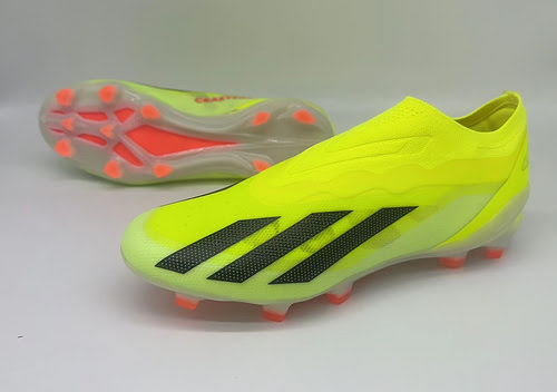 (Arrival-38-45) Adidas X series knitted waterproof FG football shoes Adidas x23crazyfast.1 38--45