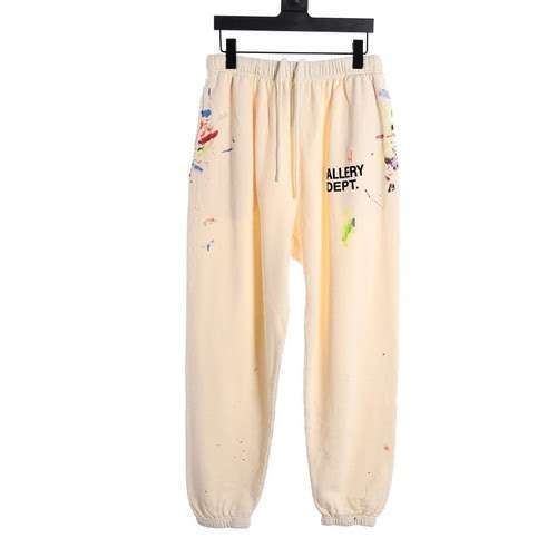 GD 23FW Pantaloni con stampa graffiti con lettere inglesi