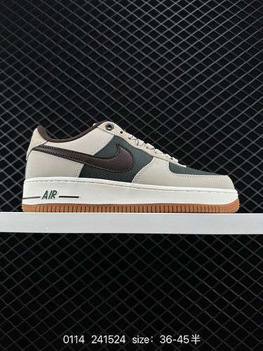 2 Autentiche sneakers sportive casual versatili Nike Air Force Low Air Force 1 basse La combinazione