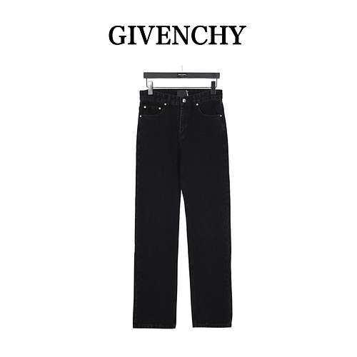 Jeans ricamati Foursquare di GVCGivenchy