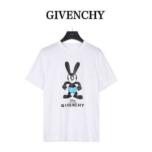 Maglietta a maniche corte della bambola congiunta GVC Givenchy x Disney 23ss