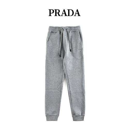 PradaPrada pantaloni sportivi in ​​pile casual autunno e inverno