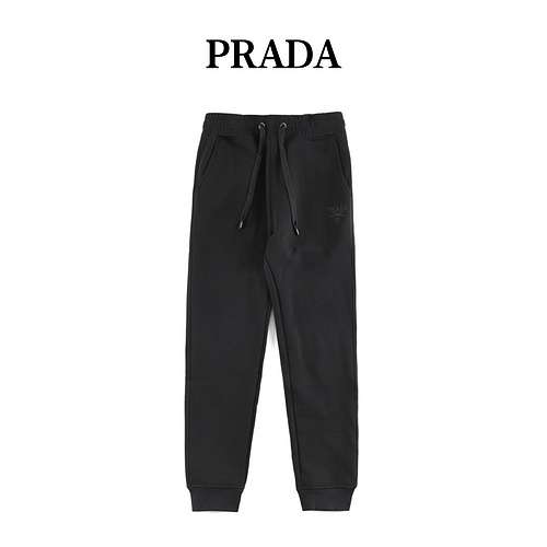 PradaPrada pantaloni sportivi in ​​pile casual autunno e inverno