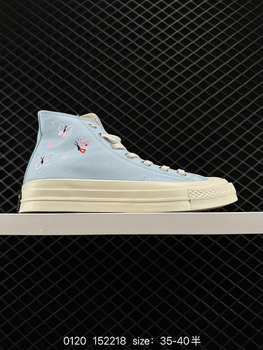 9 Converse All Star high-top women's sneakers, one-star ⭐ butterfly 